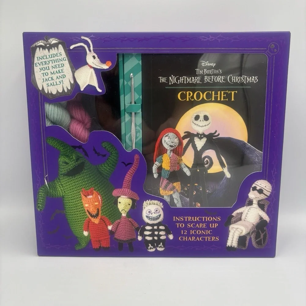 Disney Tim Burton's: The Nightmare Before Christmas Crochet Set - Picture 7 of 7